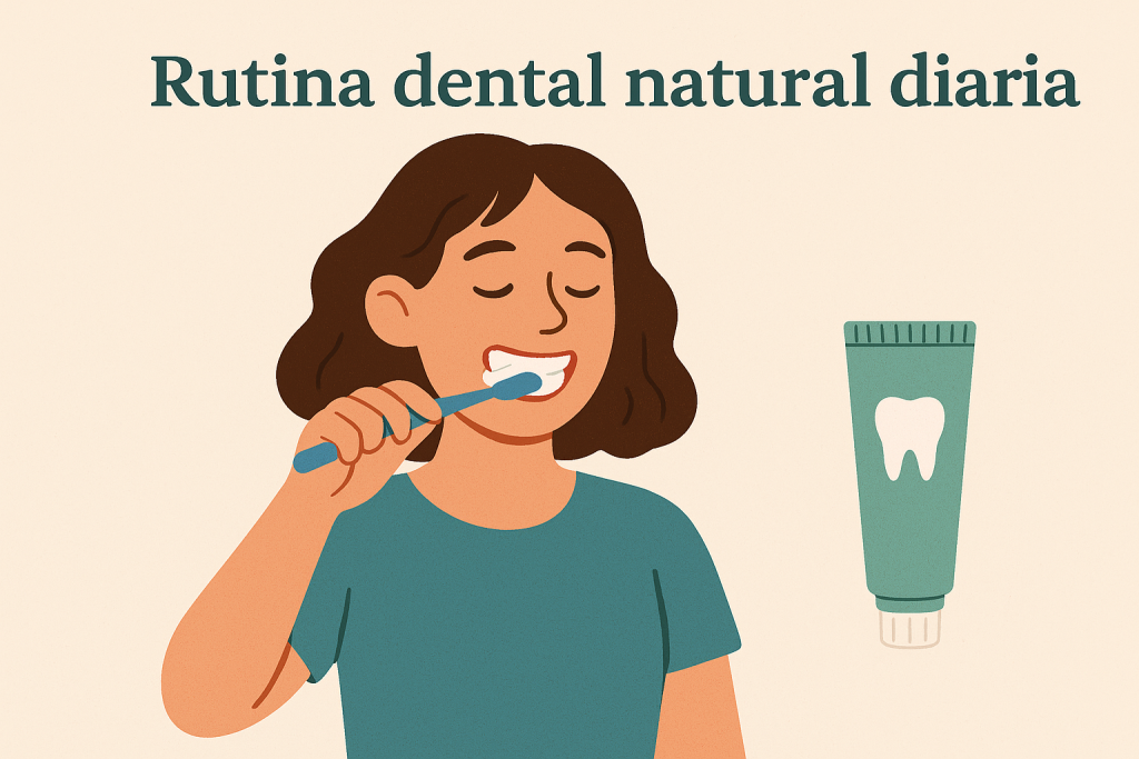 Rutina dental natural diaria